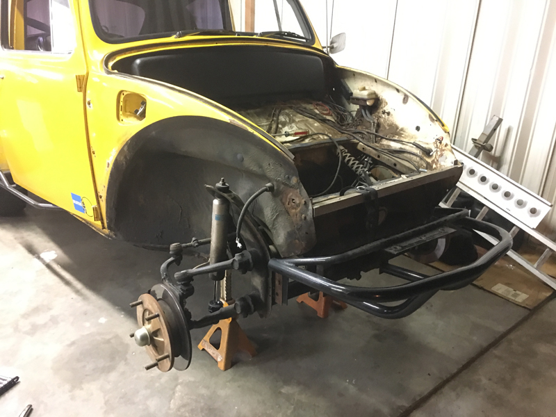 Vw beetle store front suspension